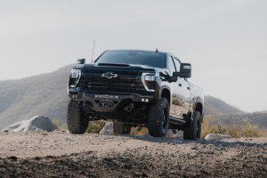 Chevrolet Silverado 2500 Front Bumper - DV8 Offroad - Spec Series - Black - `24-`26